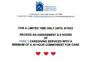 Free Limited Time Offer for Caregiving Services